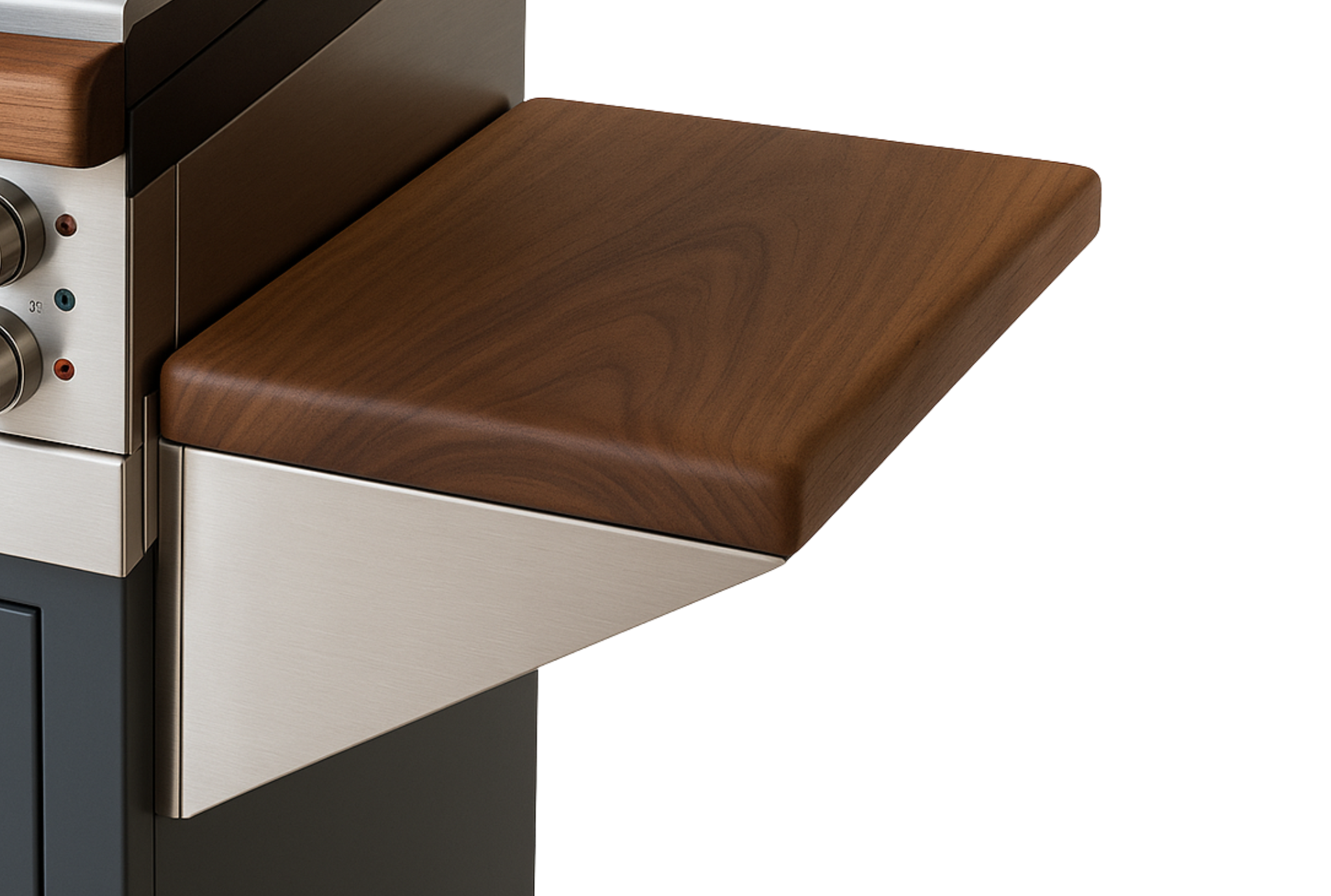 Bočna polica za roštilj EG Home X - drvo