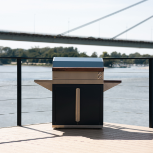 Bočna polica za roštilj EG Home X – drvo