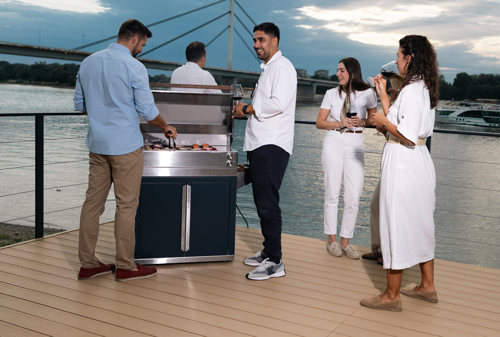 EcoGrill Home X sa postoljem i bočnim policama - Слика 3