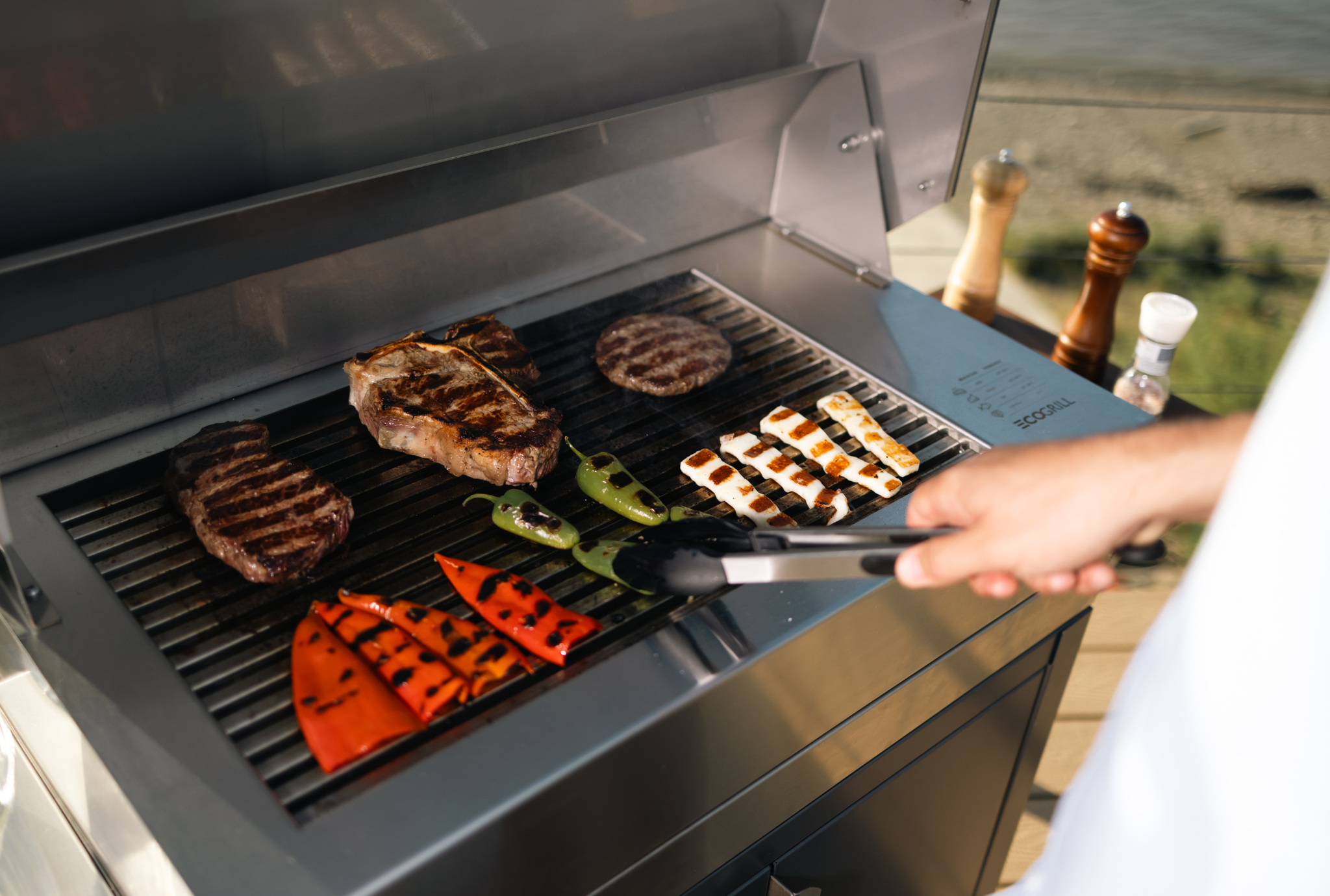 EcoGrill Home X sa postoljem i bočnim policama - Слика 4