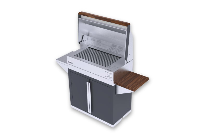 EcoGrill X sa postoljem i policama