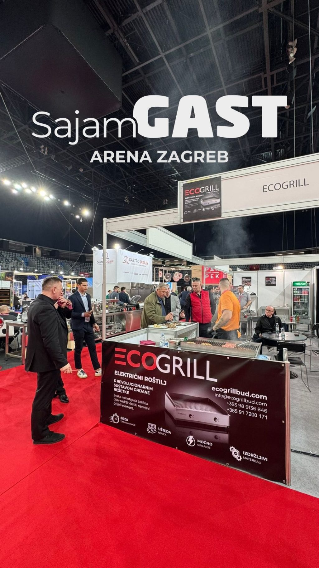 Instagram post from ecogrill_electric_grill. This post is in position 0.